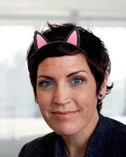 AR accessories on other faces: Cat ears